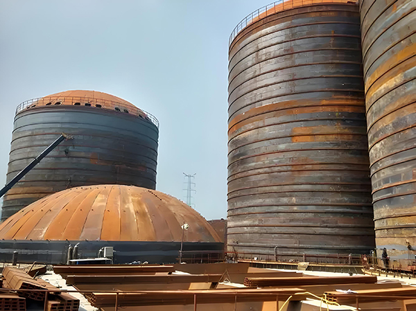 二道江焦粉钢板仓